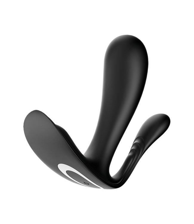 Rimba Satisfyer - Top Secret+ - Draagbare vibrator met anale stimulator - Zwart