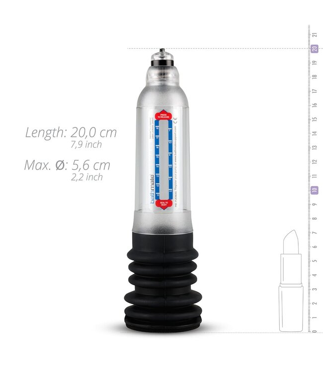 Bathmate Bathmate Hydro 7 Penispomp - Clear