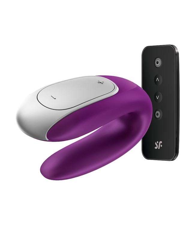 Rimba Satisfyer - Double Fun - Luxe Koppel Vibrator - Paars