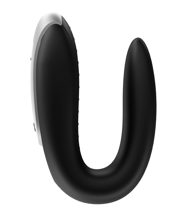 Rimba Satisfyer - Double Fun - Luxe Koppel Vibrator - Zwart