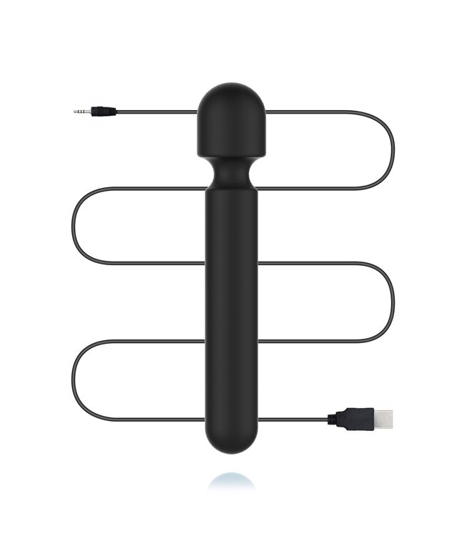 BLAQ BLAQ - Digitale Super Wand Vibrator - Zwart