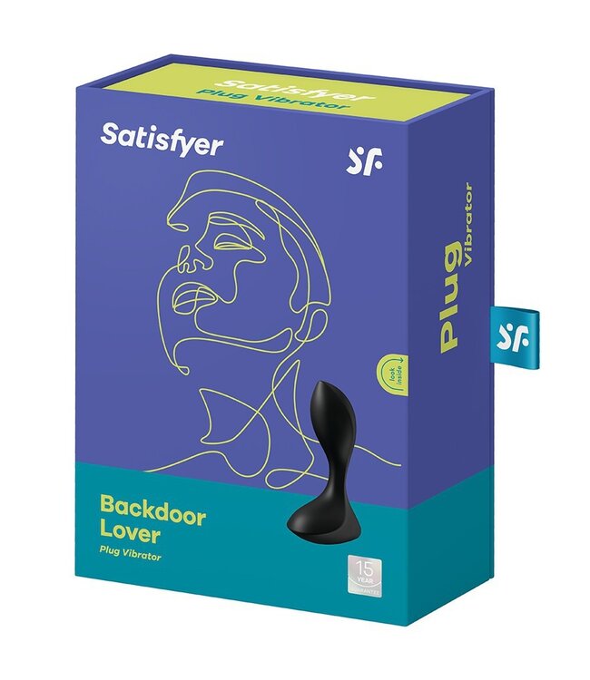 Rimba Satisfyer - Backdoor Lover - Anaal Vibrator - Zwart