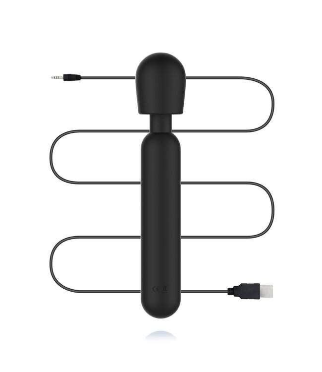 BLAQ BLAQ - Digitale Wand Vibrator - Zwart