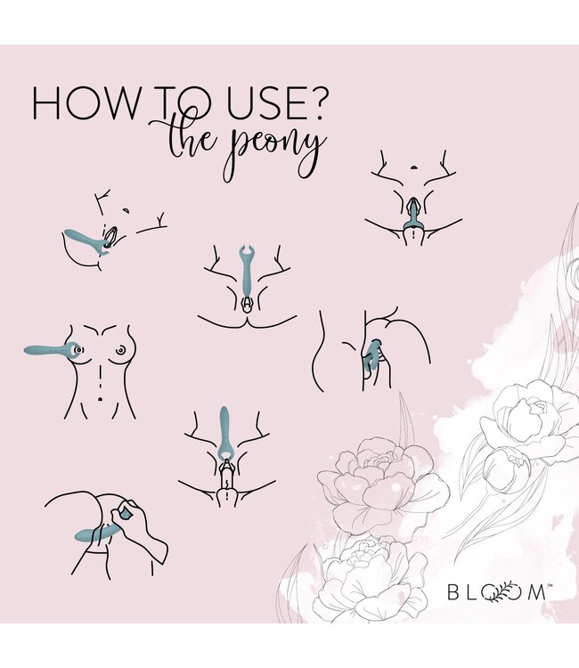 Bloom Bloom - The Peony Koppel Vibrator - Groen