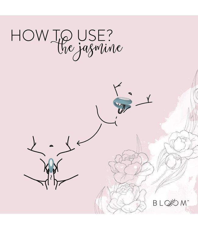 Bloom Bloom - The Jasmine C-vormige Vibrator - Groen