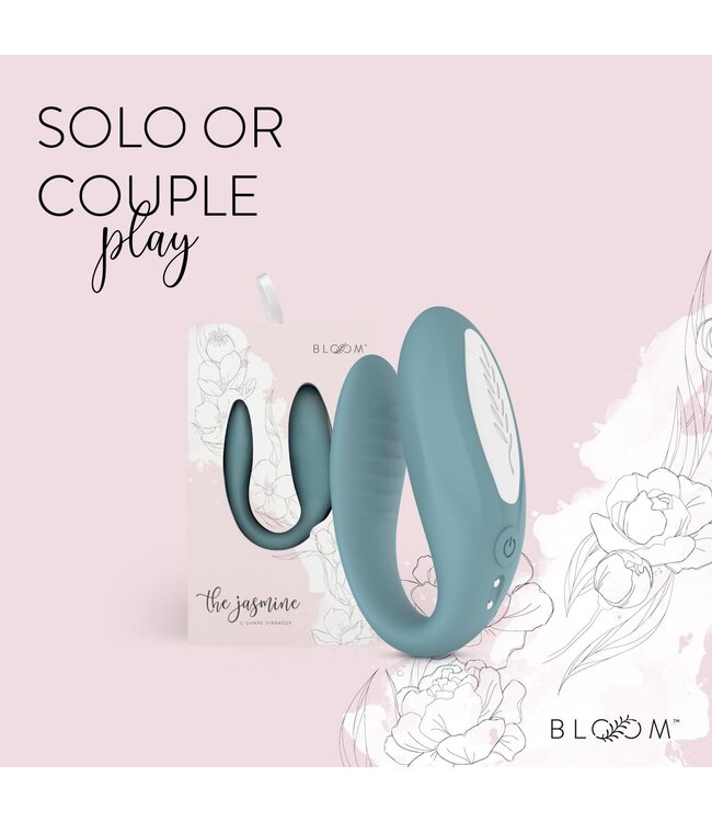 Bloom Bloom - The Jasmine C-vormige Vibrator - Groen