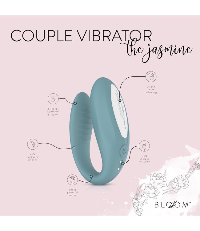 Bloom Bloom - The Jasmine C-vormige Vibrator - Groen
