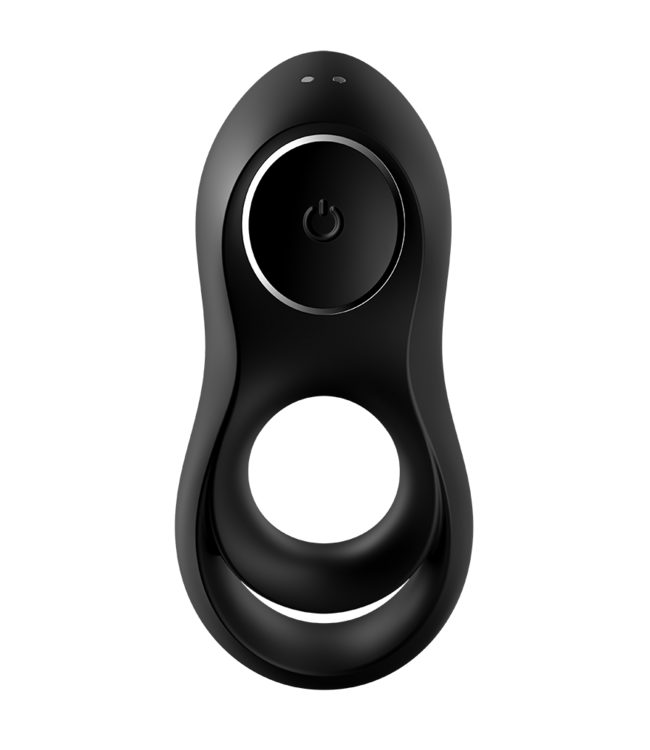 Rimba Satisfyer - Legendary Duo - Cockring Vibrator - Zwart