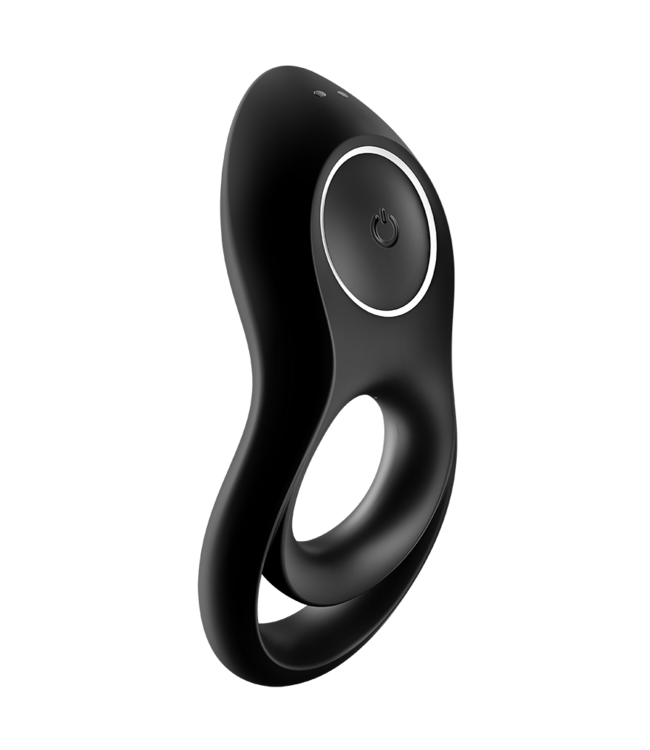 Rimba Satisfyer - Legendary Duo - Cockring Vibrator - Zwart