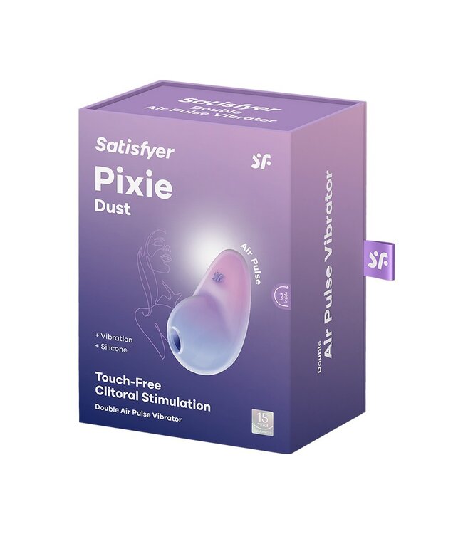 Rimba Satisfyer - Pixie Dust - Luchtdruk Vibrator - Paars & Roze