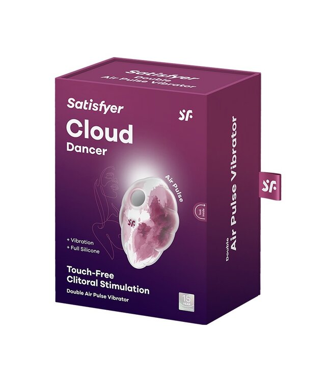 Rimba Satisfyer - Cloud Dancer - Luchtdruk Vibrator - Rood