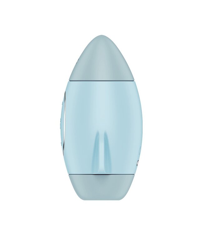 Rimba Satisfyer - Mission Control - Luchtdruk Vibrator - Blauw
