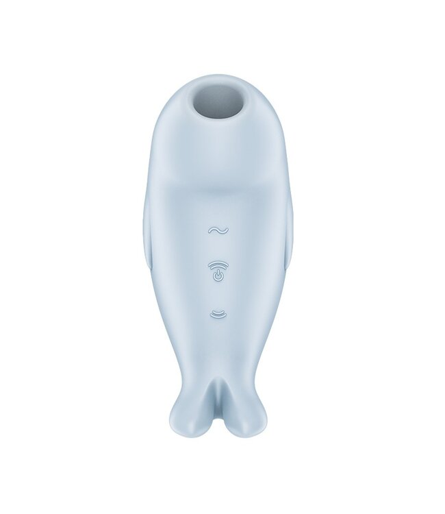 Rimba Satisfyer - Seal You Soon - Luchtdruk Vibrator - Blauw