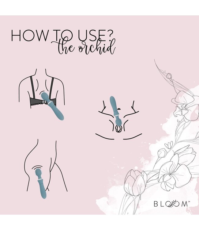 Bloom The Orchid Wand Vibrator