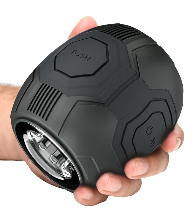 M For Men Blush Novelties - Dome X Vibrerende Masturbator - Zwart