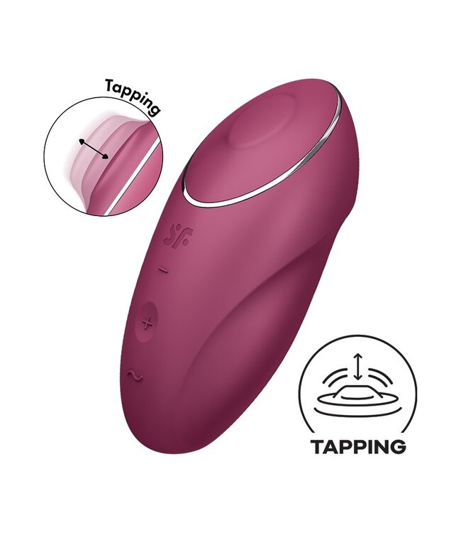Rimba Satisfyer - Tap & Climax 1 - Red
