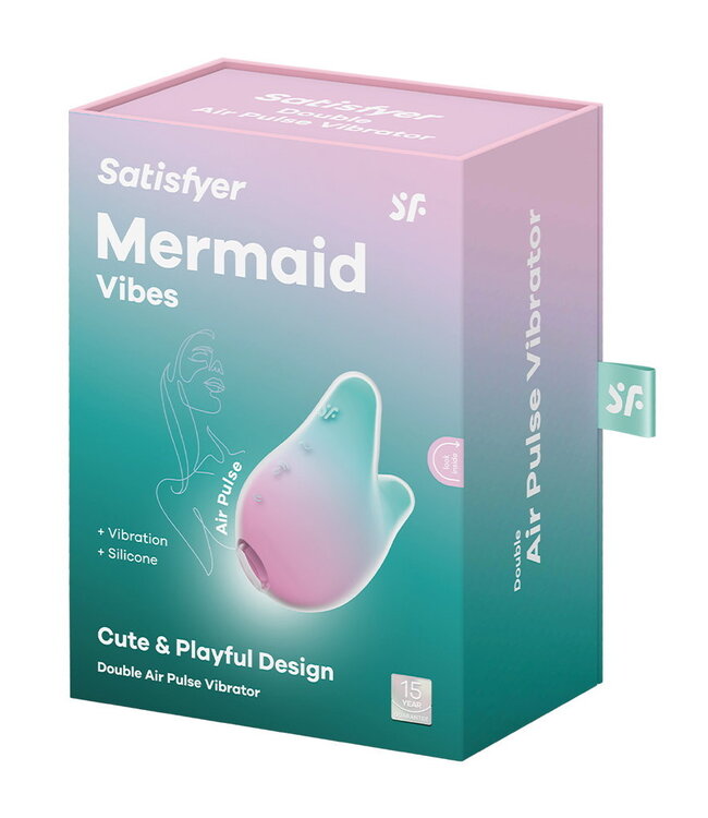 Rimba Satisfyer - Mermaid Vibes - Mint/Roze