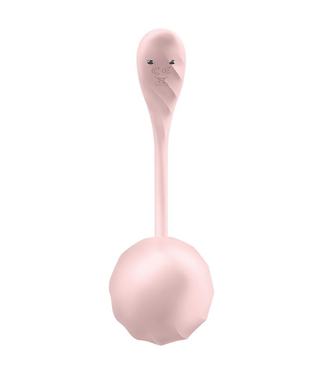 Rimba Satisfyer - Ribbed Petal Rose - Roze