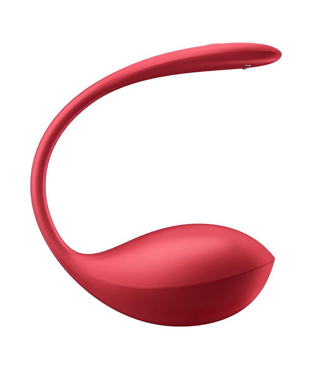 Rimba Satisfyer - Shiny Petal - Draagbare Vibrator (met app controle) - Rood
