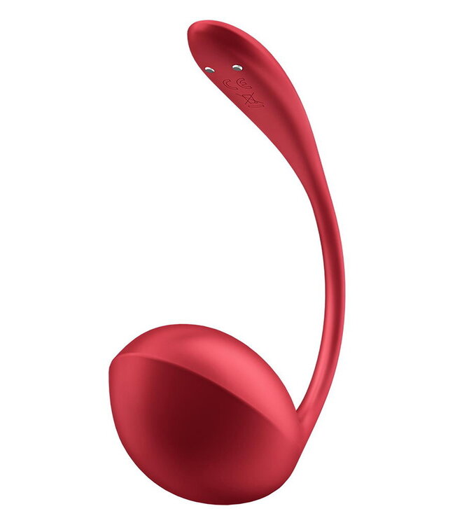Rimba Satisfyer - Shiny Petal - Draagbare Vibrator (met app controle) - Rood