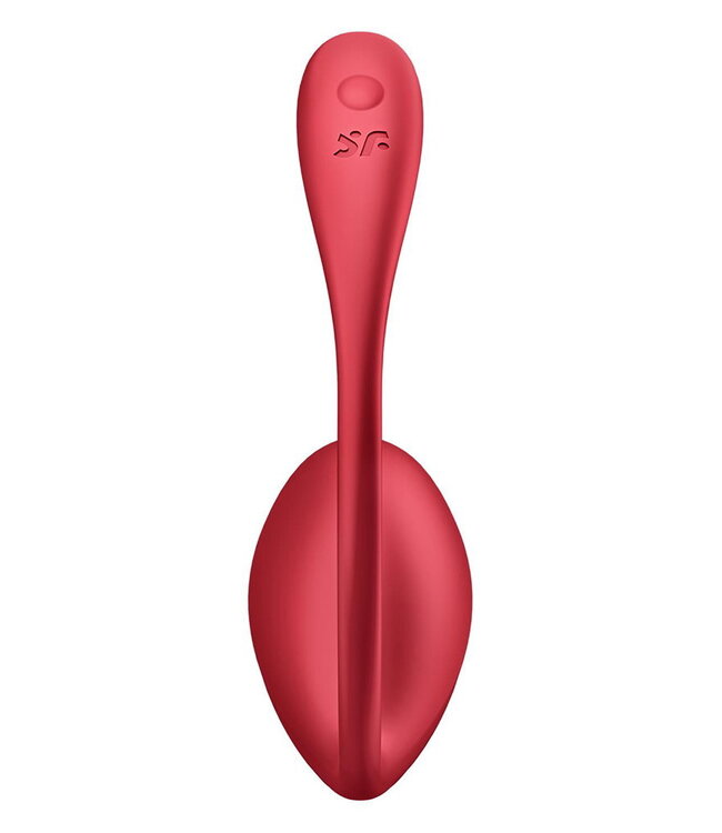 Rimba Satisfyer - Shiny Petal - Draagbare Vibrator (met app controle) - Rood
