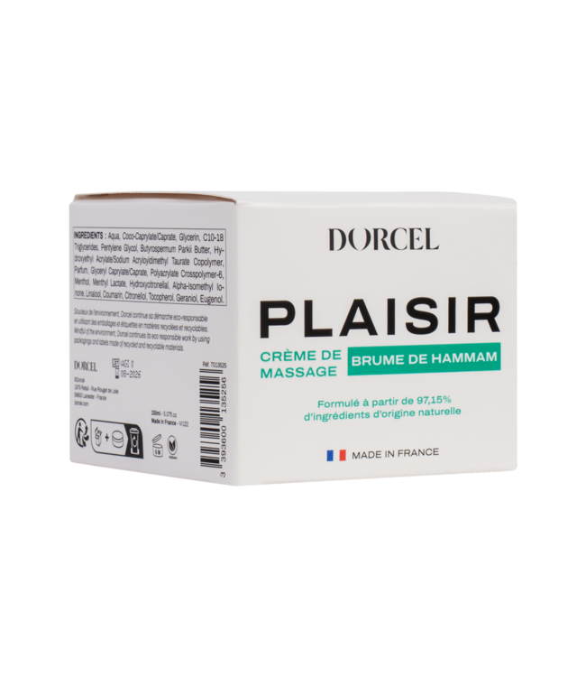 Rimba Dorcel - Plaisir - Brume De Hammam - Massagecrème - 150 ml