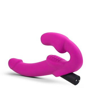 Temptasia Temptasia - Estella Vibrerende Strapless Strap-on - Roze