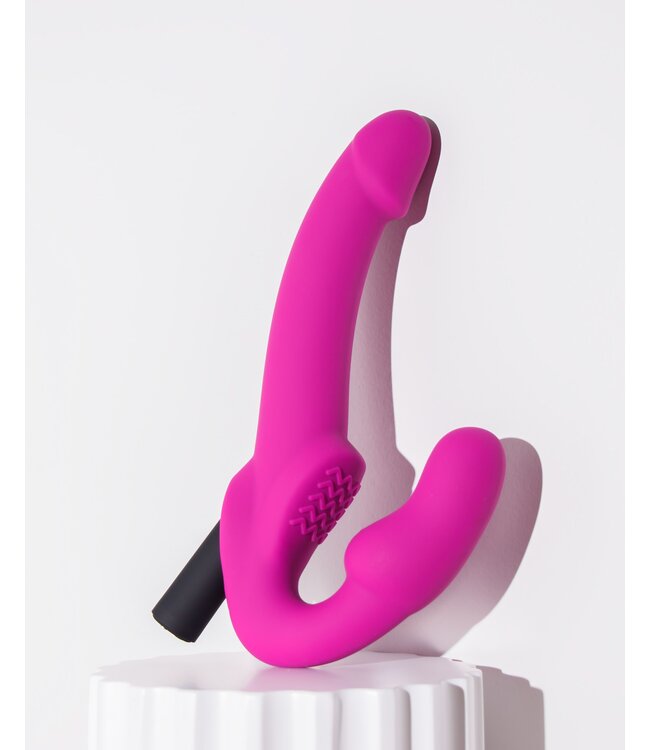 Temptasia Temptasia - Estella Vibrerende Strapless Strap-on - Roze