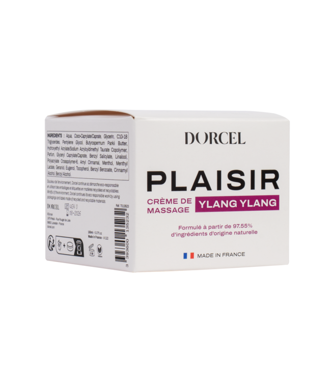 Rimba Dorcel - Plaisir - Ylang Ylang - Massagecrème - 150 ml