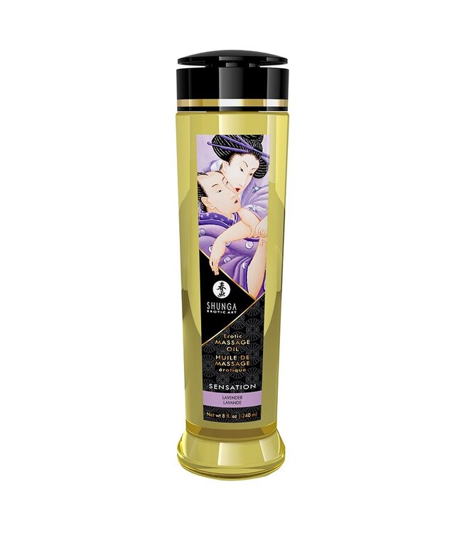 Rimba Shunga - Massage Olie - Sensation Lavender - 240 ml