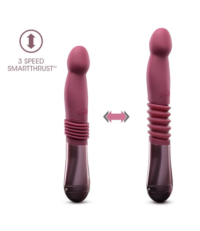 Temptasia Temptasia - Trixie Stotende Dildo - Wijnrood