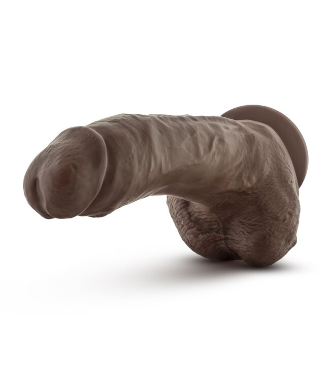 Dr Skin Dr. Skin - Mr. Mayor Dildo Met Zuignap 22,8 cm - Chocolate