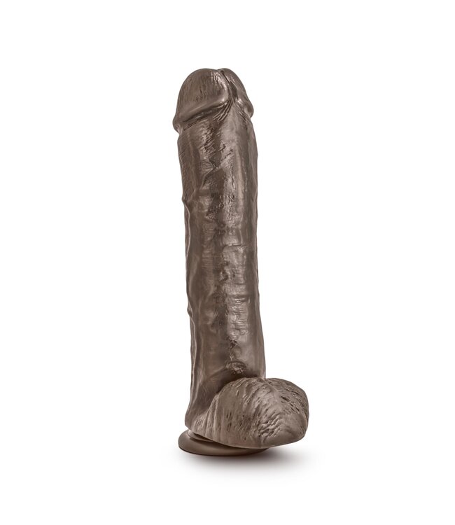Dr Skin Dr. Skin - Mr. Savage Dildo Met Zuignap 29 cm - Chocolate