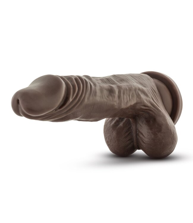 Dr Skin Dr. Skin - Realistische Dildo Met Zuignap 21 cm - Chocolate