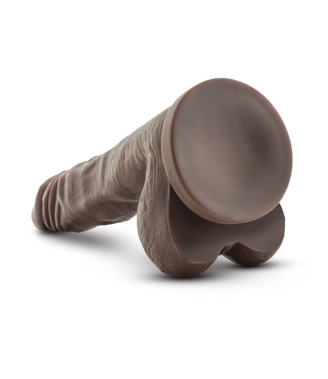 Dr Skin Dr. Skin - Realistische Dildo Met Zuignap 21 cm - Chocolate