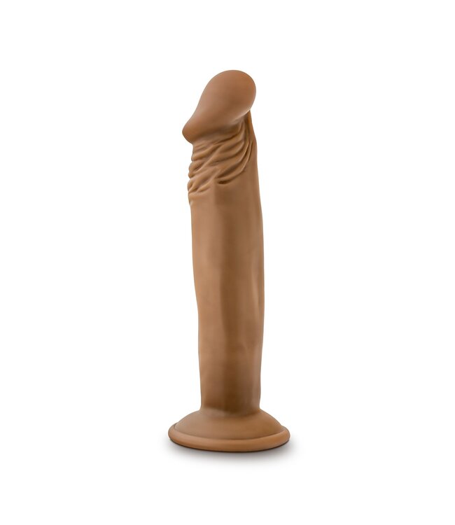 Dr Skin Dr. Skin - Dr. Small Dildo Met Zuignap 16 cm - Mocha