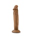 Dr Skin Dr. Skin - Dr. Small Dildo Met Zuignap 16 cm - Mocha
