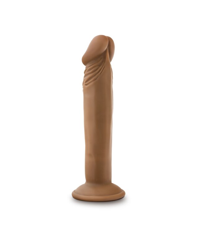 Dr Skin Dr. Skin - Dr. Small Dildo Met Zuignap 16 cm - Mocha
