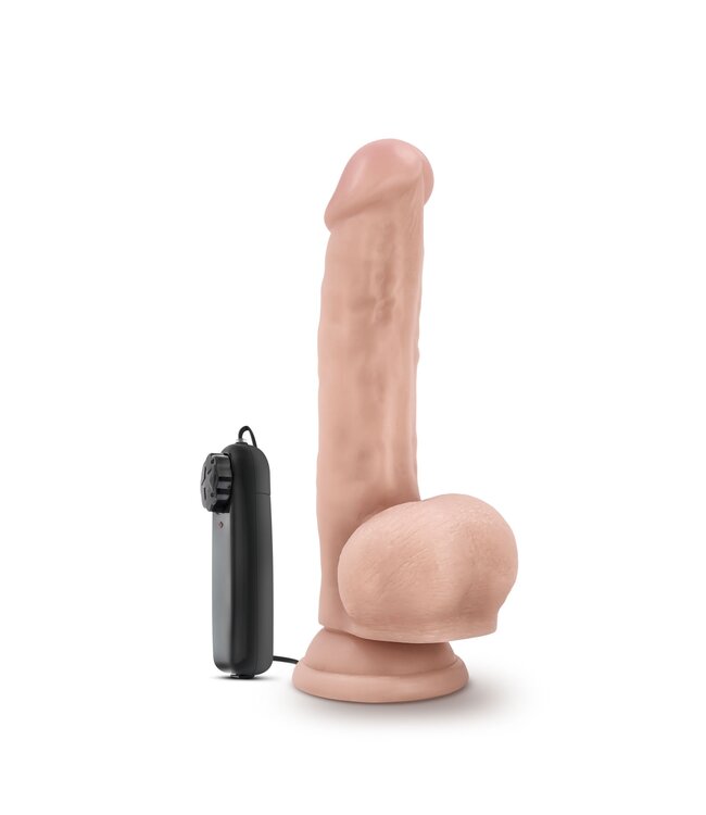 Dr Skin Dr. Skin - Dr. Jay Vibrator Met Zuignap 22 cm - Beige