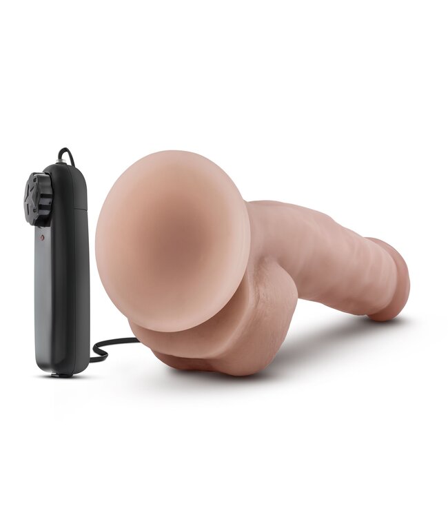 Dr Skin Dr. Skin - Dr. Jay Vibrator Met Zuignap 22 cm - Beige