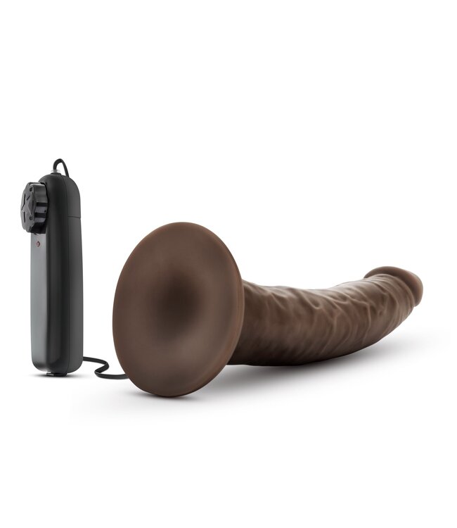 Dr Skin Dr. Skin - Dr. Dave Vibrator Met Zuignap - Chocolate