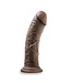 Dr Skin Dr. Skin - Realistische Dildo Met Zuignap 20 cm - Chocolate