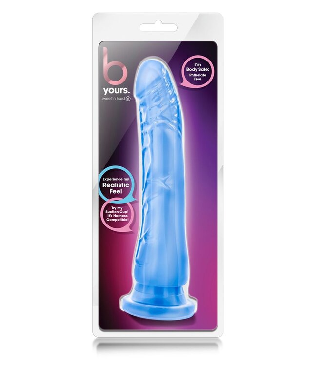 B Yours B Yours Sweet 'N Hard Dildo - Blauw