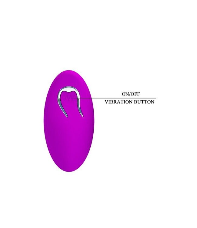 Pretty Love Arvin Vibrerend Eitje met Afstandsbediening