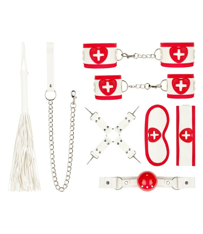 Bedroom Fantasies Bedroom Fantasies - Kinky Care - 8-delig Verpleegster Set