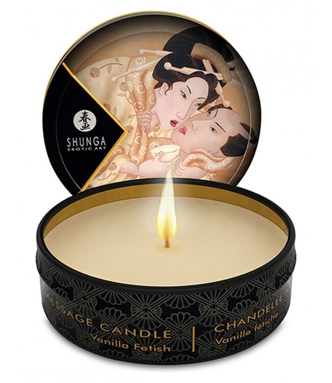 Rimba Shunga - Mini Massagekaars - Vanilla Fetish - 30 ml