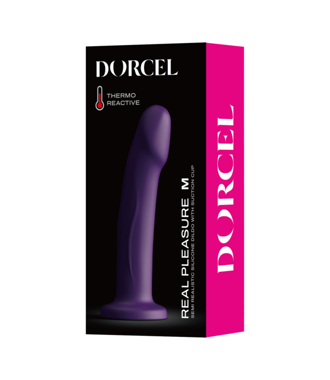 Rimba Dorcel - Real Pleasure Dildo - Maat M - Paars