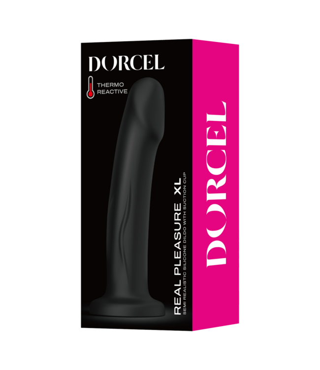 Rimba Dorcel - Real Pleasure Dildo - Maat XL - Zwart