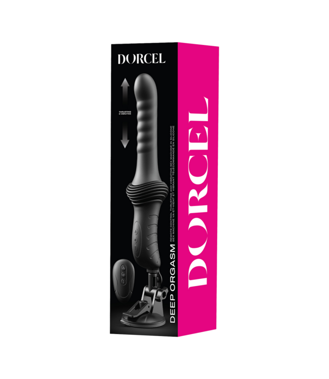 Rimba Dorcel - Deep Orgasm - Thrusting Vibrator - Zwart