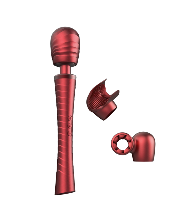 Rimba MANWAN - Man.Wand Edgy - Wandvibrator - Red Velvet